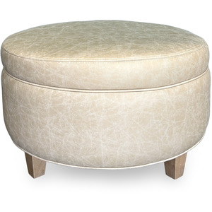 Bozeman 07 Faux Leather Cocktail Ottoman