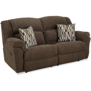 Cyclone 238 Manual Reclining Sofa - Coffee Bean