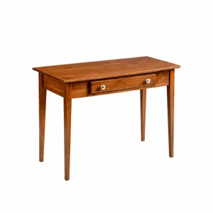 Shaker Writing Desk w/ Keyboard Drop-Down - Golden Pecan