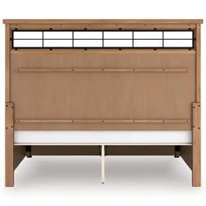 Taffenbrook King/California King Panel Headboard with Roll Slats