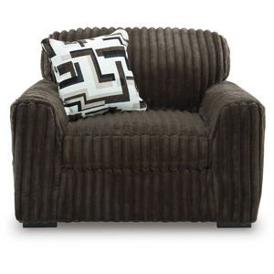 Midnight Madness Oversized Chair - Chocolate