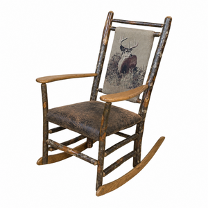 Hickory Medium Back Rocker
