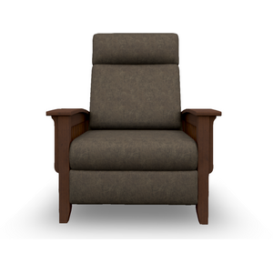Tuscan High Leg Recliner - Distressed Pecan