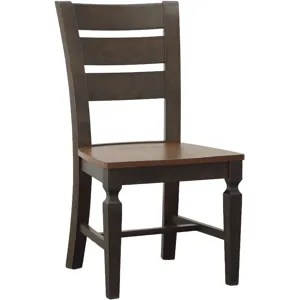 3 PC Dining Set in Hickory &amp; Coal