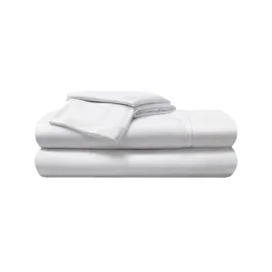Hyper-Cotton Sheet Set-Bright White-Split Head King