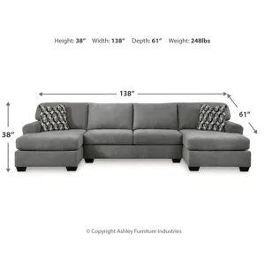 Birkdale Court 3-Piece Sectional