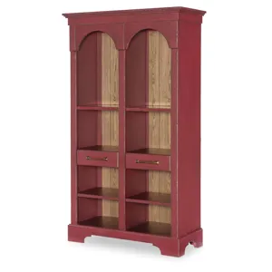 Vintage Market Arched Bookcase - Spiced Apple