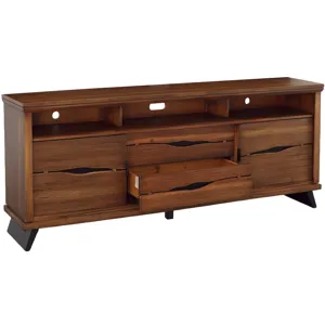 Live Edge Rustic 80" TV Console