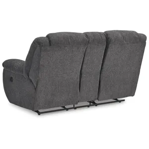 Foreside Reclining Loveseat with Console
