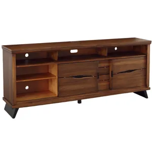 Live Edge Rustic 80" TV Console