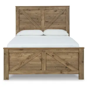 Shurlee Queen Crossbuck Panel Bed