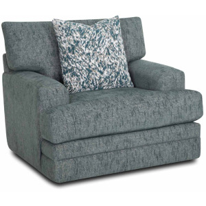 Emerald Swivel Chair - Matcha Teal