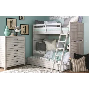 Summer Camp White Trundle/Storage Drawer White Fi