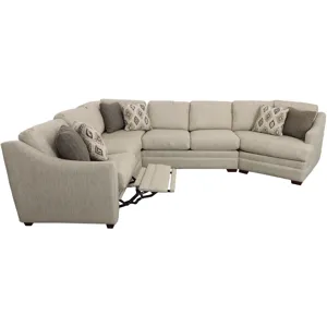 3 PC Power Sectional