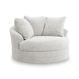 Snodoodle Oversized Swivel Accent Chair