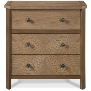 Sun Haven 3-Drawer Nightstand w/ Power + USB-A/C