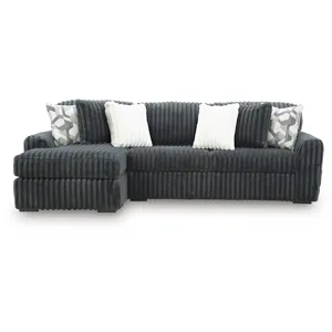 Midnight-Madness 2-Piece Sectional Sofa Chaise