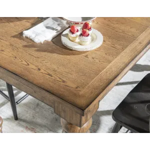 Vintage Market Chimney Leg Counter Height Table