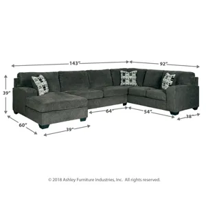 Ballinasloe 3-Piece Sectional with Chaise