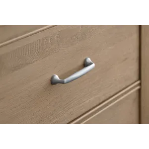 Tide & Timber-Clear Oak Chest 5 Drawer