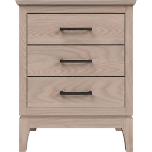 Norwich Three Drawer Nightstand