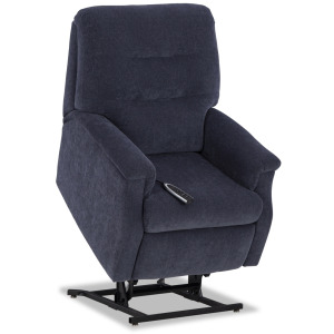 Barbara Jean 230 Petite Power Lift Recliner - Navy