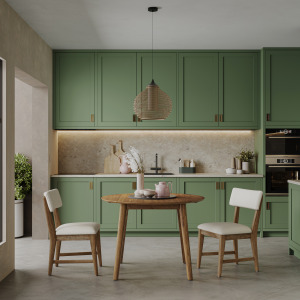 Percy Beck 3 Piece Dining Set - Chestnut