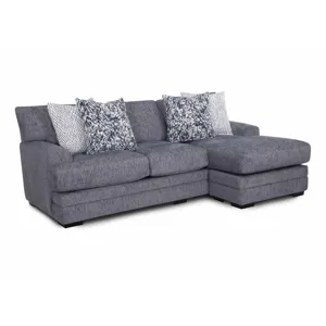 Sapphire Sofa w/ Reversible Chaise - Matcha Mineral