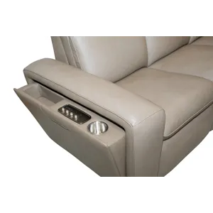 Sense Power Reclining Immersive Audio Sofa with Power Headrest, & Lumbar