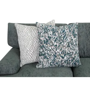 Emerald Sofa w/Reversible Chaise - Matcha Teal
