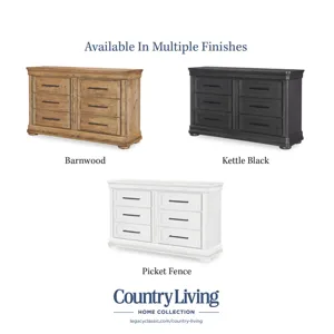 Vintage Market Dresser 6 Drawers