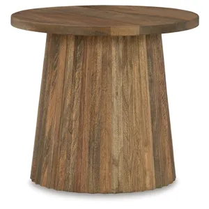 Ceilby Wood Accent Table - Natural
