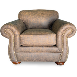 Bozeman 08 Faux Leather Armchair