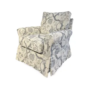 Libby Swivel Glider Slipcover Chair - Adelia