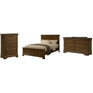 Porterlito 3 PC Bedroom Set - Toffee