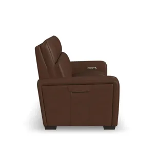 Sense Power Reclining Immersive Sofa with Power Headrest, & Lumbar