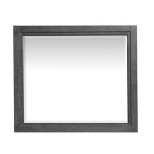 Plum Creek Landscape Mirror - Black