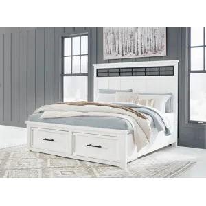 Ashbryn King Panel Storage Bed