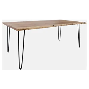 Nature's Edge Live Edge 79" Dining Table - Natural