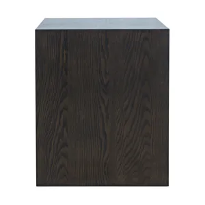 Laurel Creek Modern Contemporary Square Block Pedestal End Table