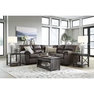 Whitlock 2-Piece Sectional - Umber