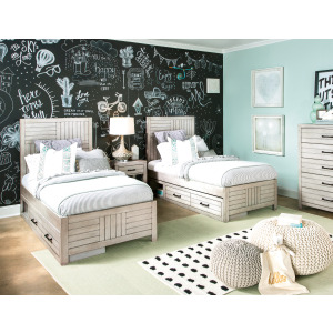 Summer Camp Twin Panel Bed - Thumbnail 5