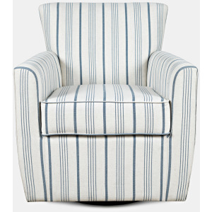 Blakely Swivel Accent Chair - Blue