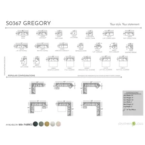 Gregory 3 PC Sectional