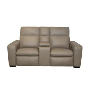 Sense Power Reclining Immersive Audio Loveseat with Console, Power Headrest, & Lumbar