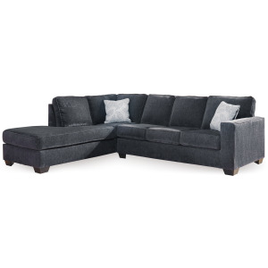 Altari 2-Piece Sleeper Sectional with Chaise - Slate