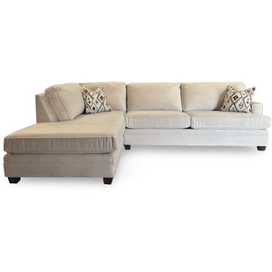 Hot Pearl 2 Piece Sectional w/ LAF Chaise