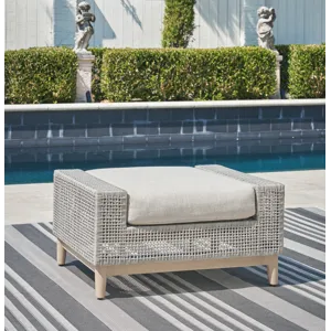 Seton Creek Outdoor Ottoman with Cushion