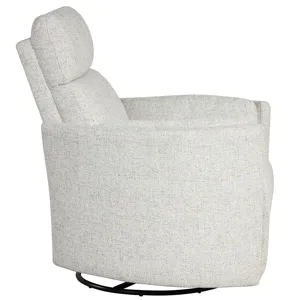 Radius - Natural Beauty Quartz Power Swivel Glider Recliner