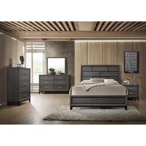 Akerson Queen Panel Bed